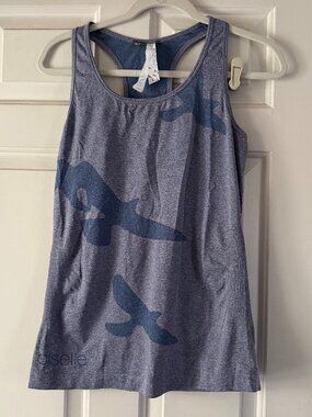 Oiselle Flyte Tank Size Medium Blue
